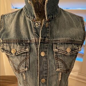 Vintage early 2000 Juicy Couture Blue Jean Vest